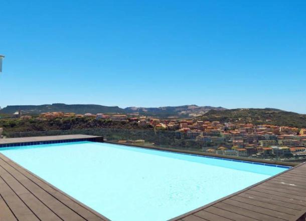 La Terrazza Di Archimede Panzió Castelsardo Kültér fotó